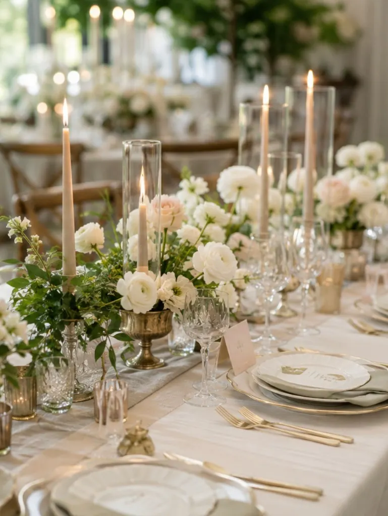 Styled event details representing thoughtful wedding planning