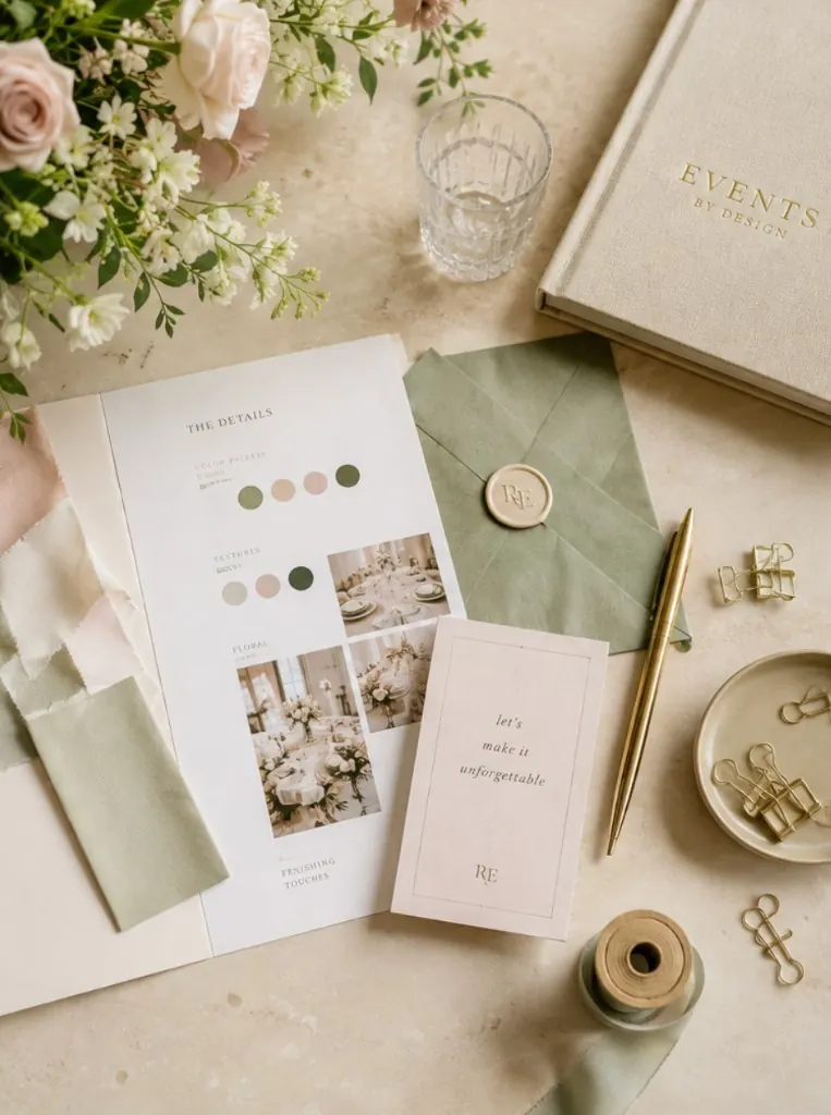 Editorial detail photography from a Reinvented Events celebration